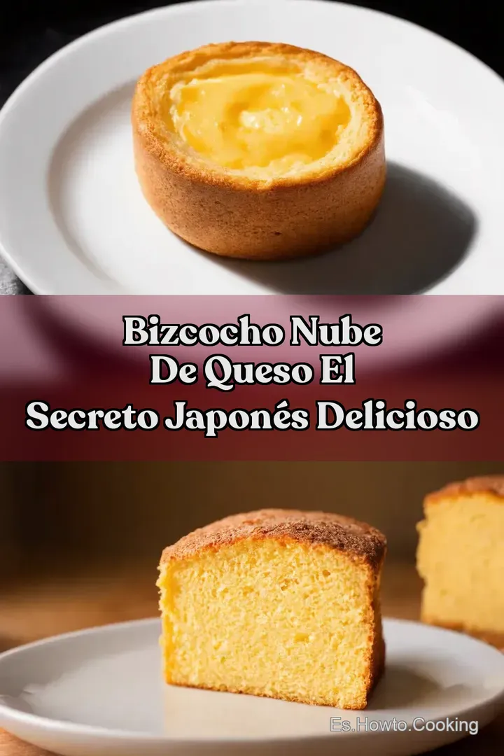 Bizcocho Nube de Queso el Secreto Japon&eacute;s Delicioso