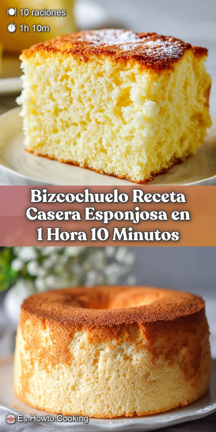 Close-up of the sponge cake showing off the light, airy texture and golden hue. Gentle sweetness implied with a dusting of...