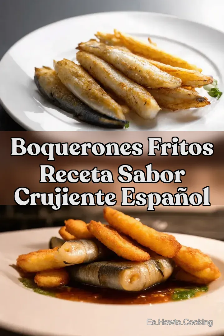 Boquerones Fritos Receta Sabor Crujiente Espa&ntilde;ol