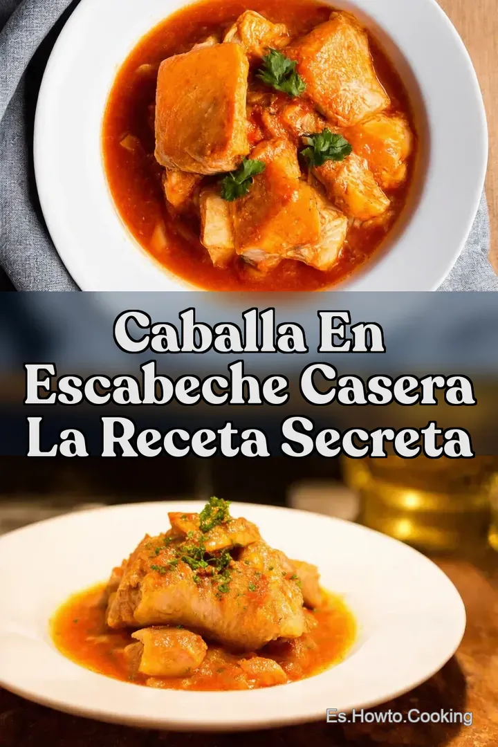 Caballa en Escabeche Casera La Receta Secreta