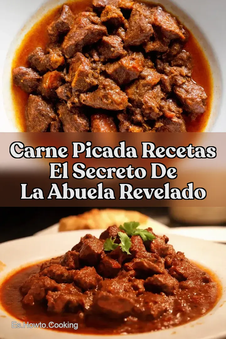 Carne Picada Recetas El Secreto de la Abuela Revelado