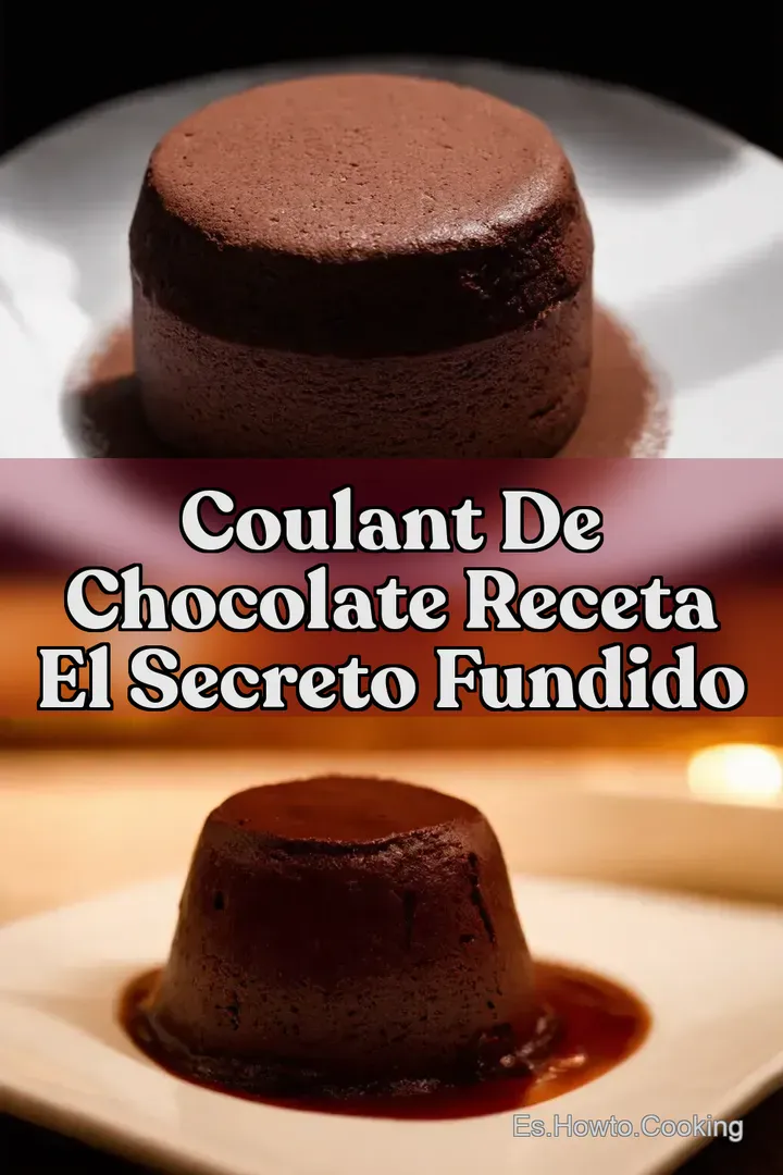Coulant de Chocolate Receta El Secreto Fundido