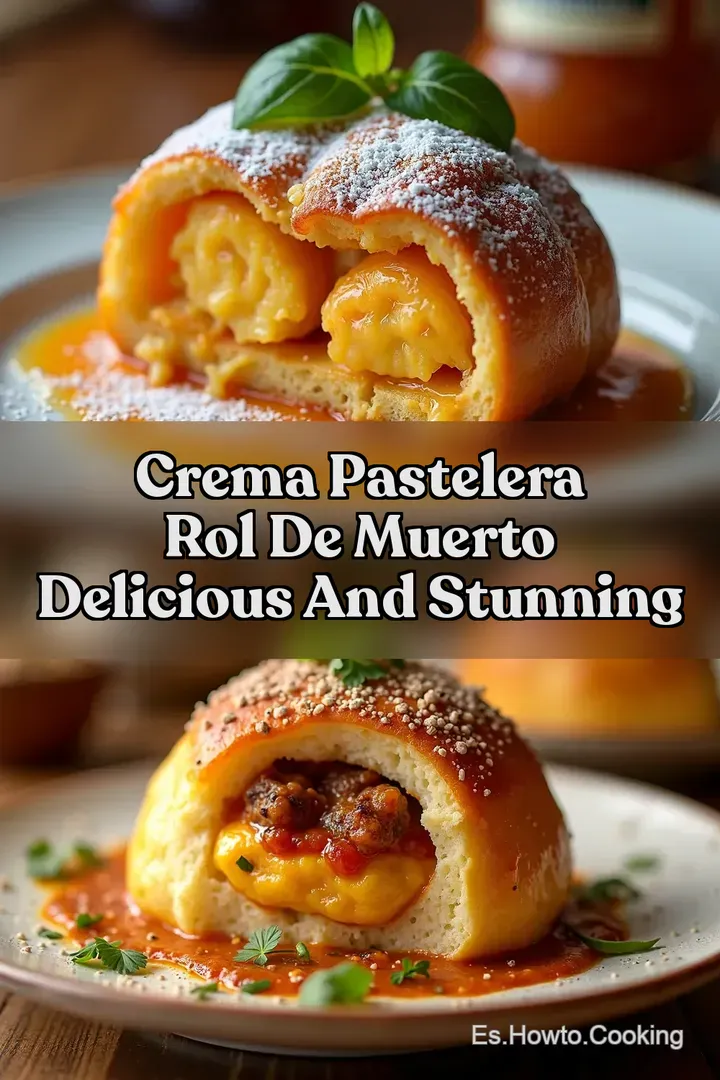 Crema Pastelera Rol de Muerto Delicious and Stunning