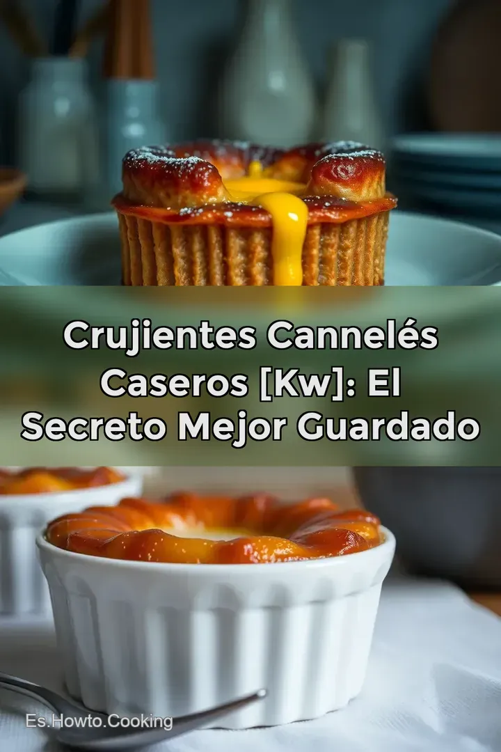 Crujientes Cannel&eacute;s Caseros [kw]: El Secreto Mejor Guardado