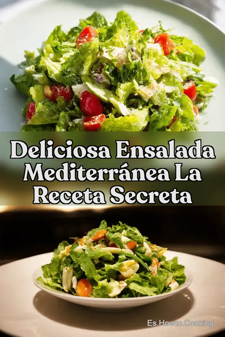 Deliciosa Ensalada Mediterr&aacute;nea La Receta Secreta
