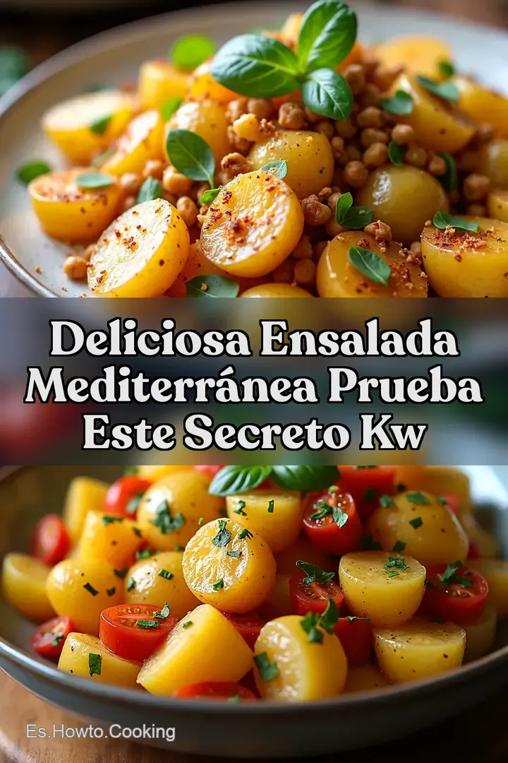 Deliciosa Ensalada Mediterr&aacute;nea Prueba Este Secreto kw