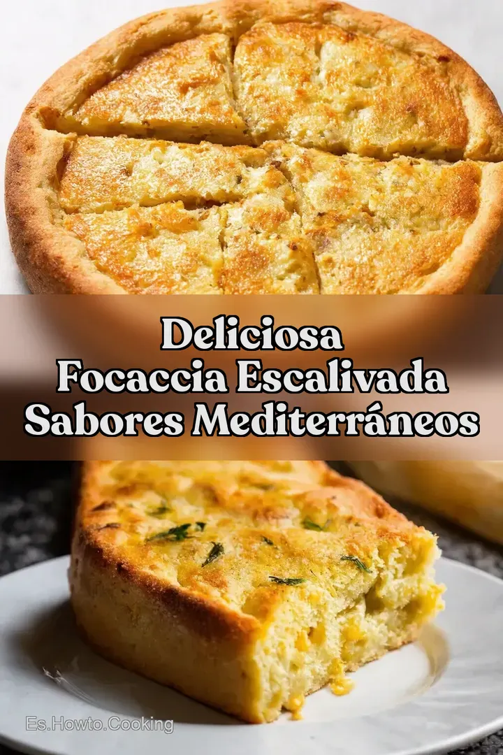 Deliciosa Focaccia Escalivada Sabores Mediterr&aacute;neos