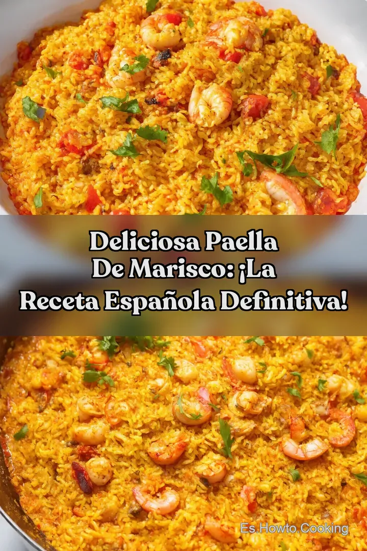 Deliciosa Paella de Marisco: &iexcl;La Receta Espa&ntilde;ola Definitiva!