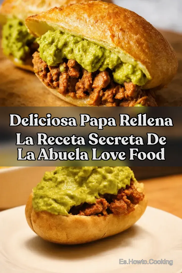 Deliciosa Papa Rellena La Receta Secreta de la Abuela Love Food