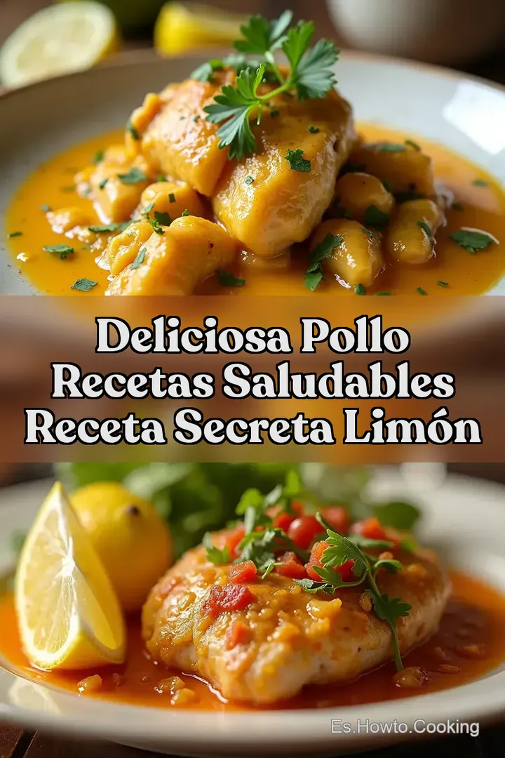 Deliciosa Pollo Recetas Saludables Receta Secreta Lim&oacute;n