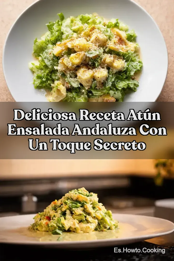 Deliciosa Receta At&uacute;n Ensalada Andaluza con un Toque Secreto