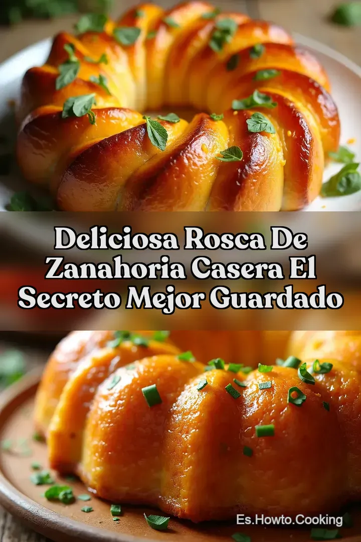 Deliciosa Rosca de Zanahoria Casera El Secreto Mejor Guardado