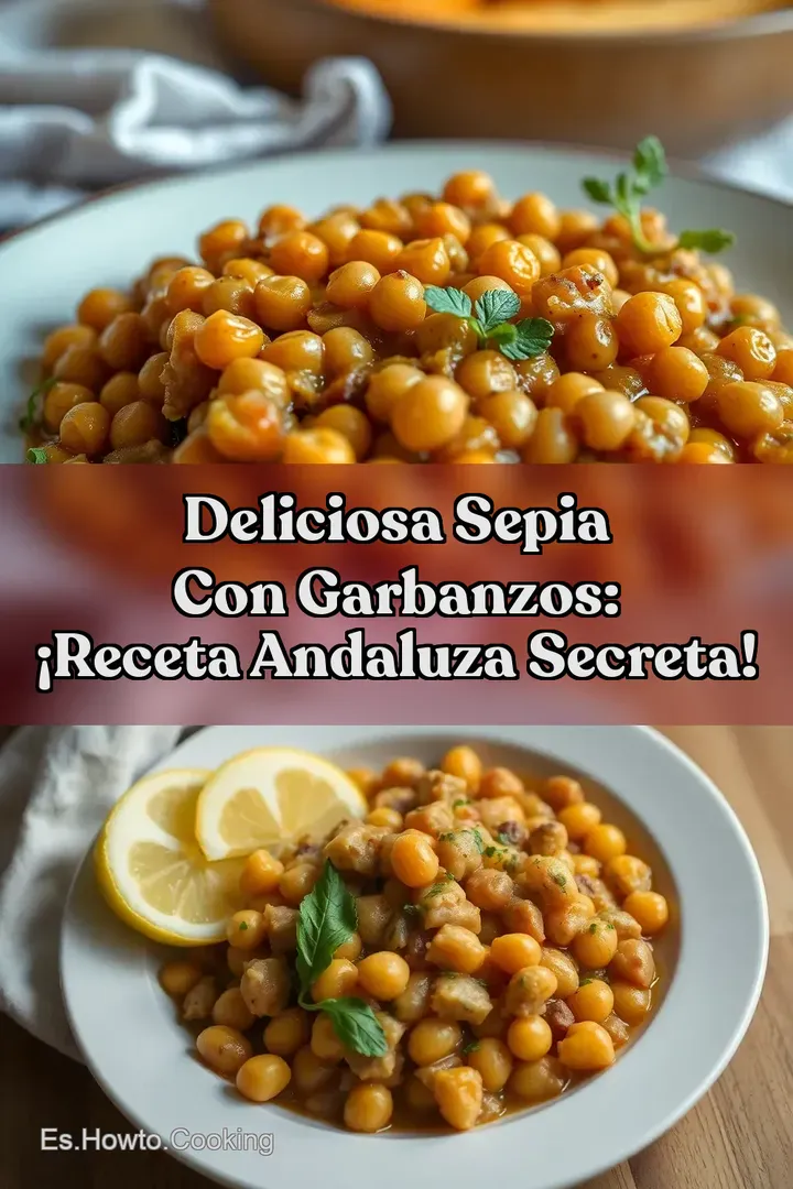 Deliciosa Sepia con Garbanzos: &iexcl;Receta Andaluza Secreta!