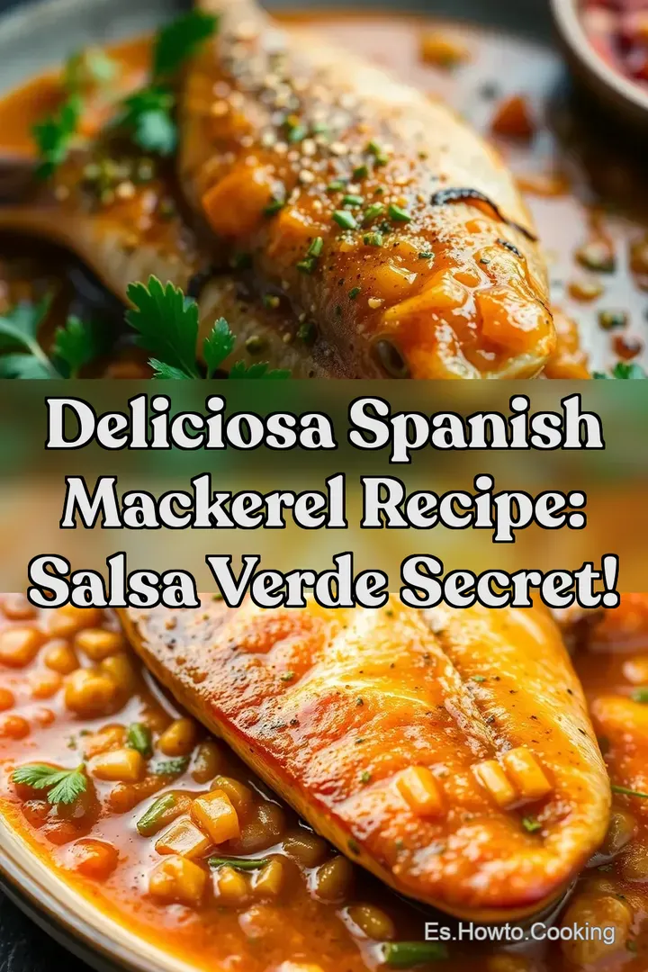 Deliciosa Spanish Mackerel Recipe: Salsa Verde Secret!