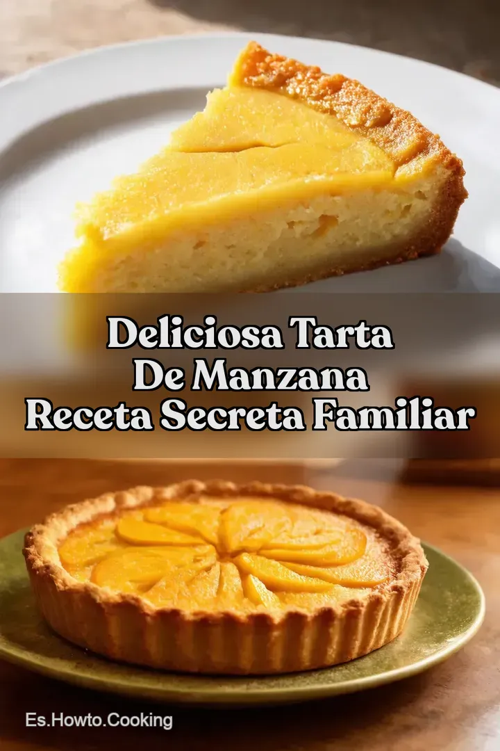 Deliciosa Tarta de Manzana Receta Secreta Familiar