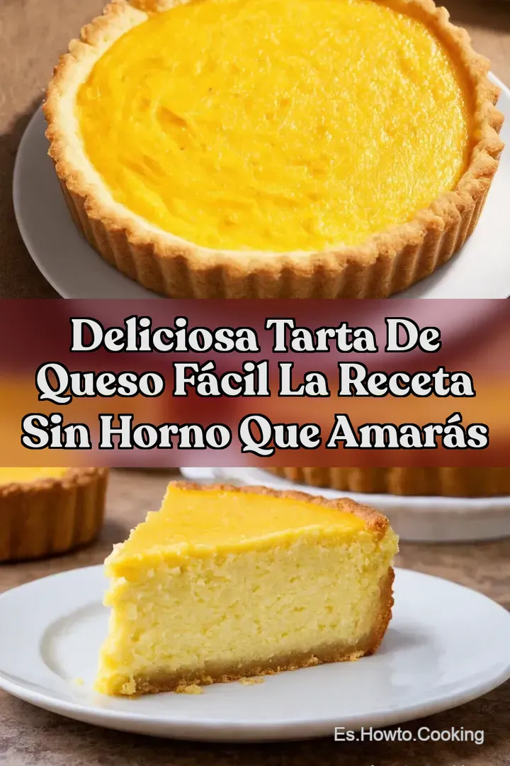 Deliciosa Tarta de Queso F&aacute;cil La Receta Sin Horno Que Amar&aacute;s