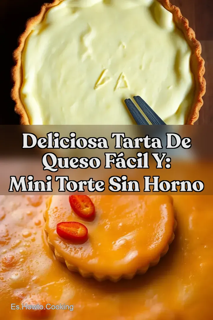Deliciosa Tarta de Queso F&aacute;cil y: Mini Torte Sin Horno