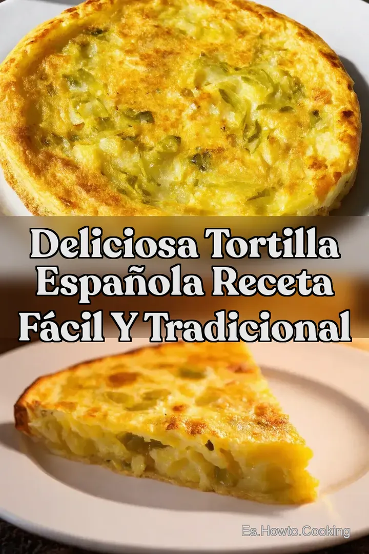Deliciosa Tortilla Espa&ntilde;ola Receta F&Aacute;CIL y Tradicional