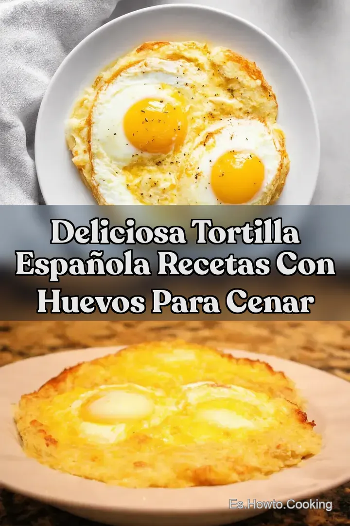 Deliciosa Tortilla Espa&ntilde;ola Recetas con Huevos para Cenar
