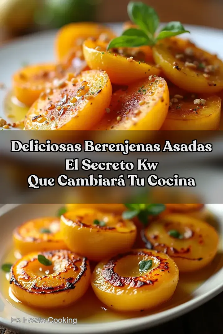 Deliciosas Berenjenas Asadas El Secreto kw que Cambiar&aacute; Tu Cocina