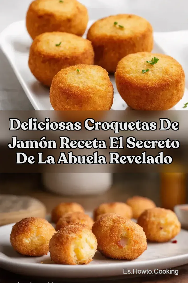 Deliciosas Croquetas de Jam&oacute;n Receta El Secreto de la Abuela Revelado