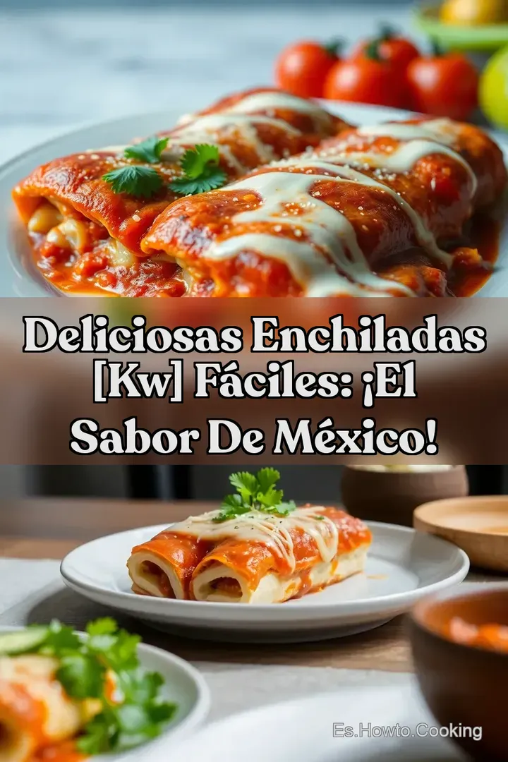 Deliciosas Enchiladas [kw] F&aacute;ciles: &iexcl;El Sabor de M&eacute;xico!