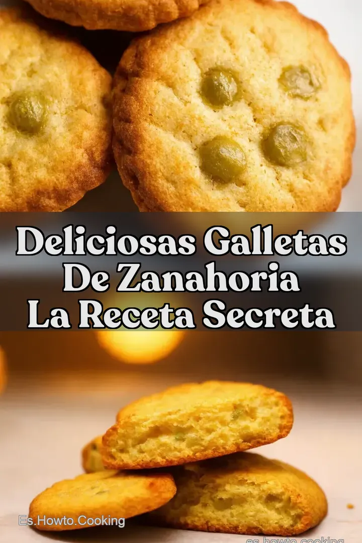 Deliciosas Galletas de Zanahoria La Receta Secreta