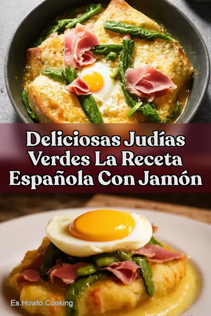 Deliciosas Jud&iacute;as Verdes La Receta Espa&ntilde;ola con Jam&oacute;n