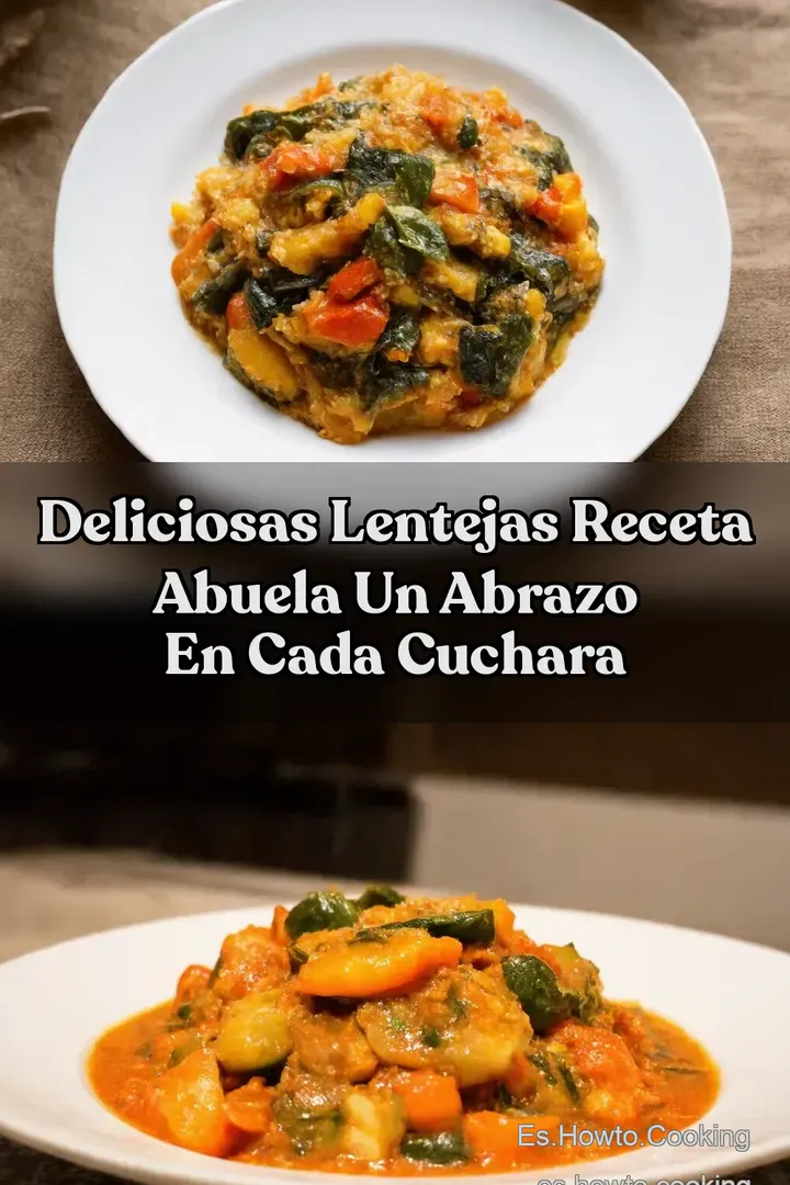 Deliciosas Lentejas Receta Abuela Un Abrazo en Cada Cuchara