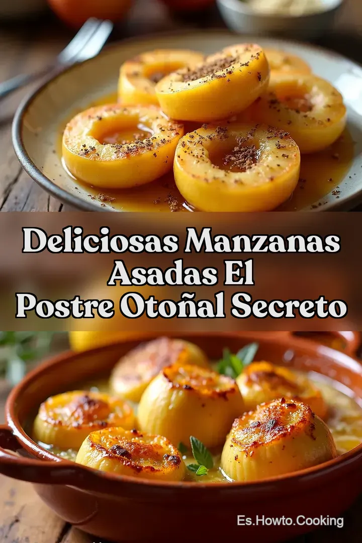Deliciosas Manzanas Asadas El Postre Oto&ntilde;al Secreto