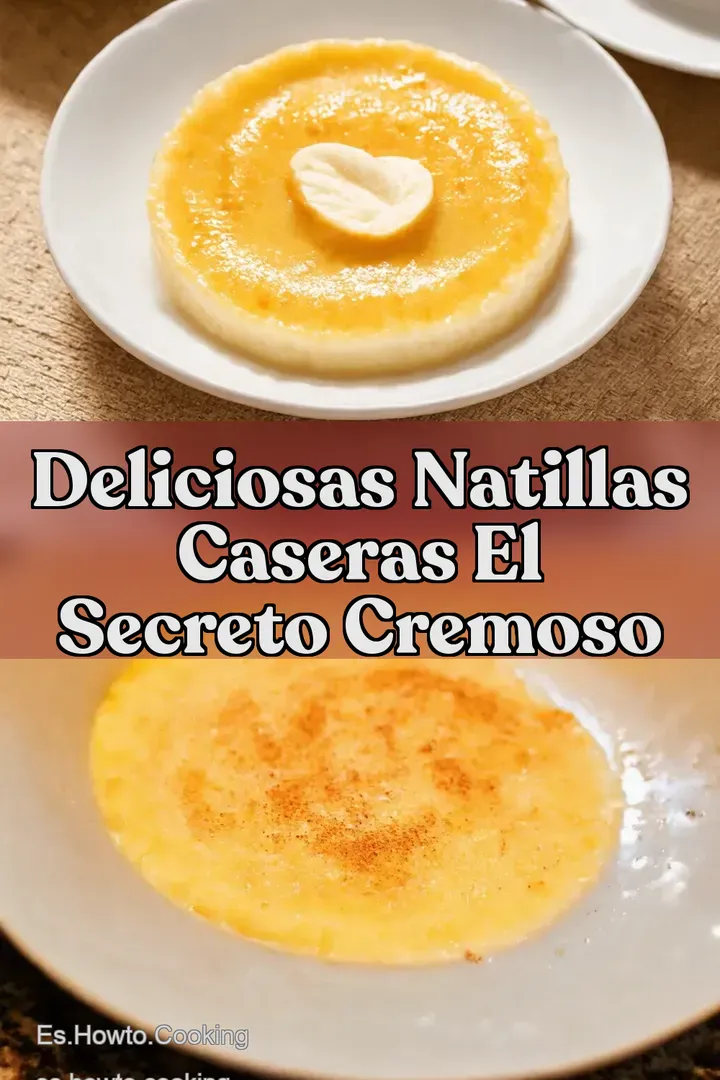 Deliciosas Natillas Caseras El Secreto Cremoso