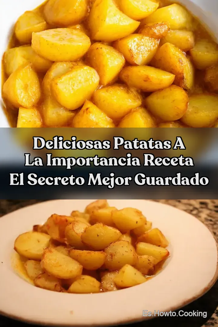 Deliciosas Patatas a la Importancia Receta El Secreto Mejor Guardado
