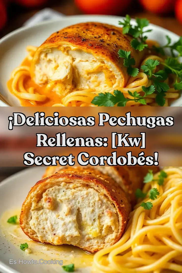 &iexcl;Deliciosas Pechugas Rellenas: [kw] Secret Cordob&eacute;s!