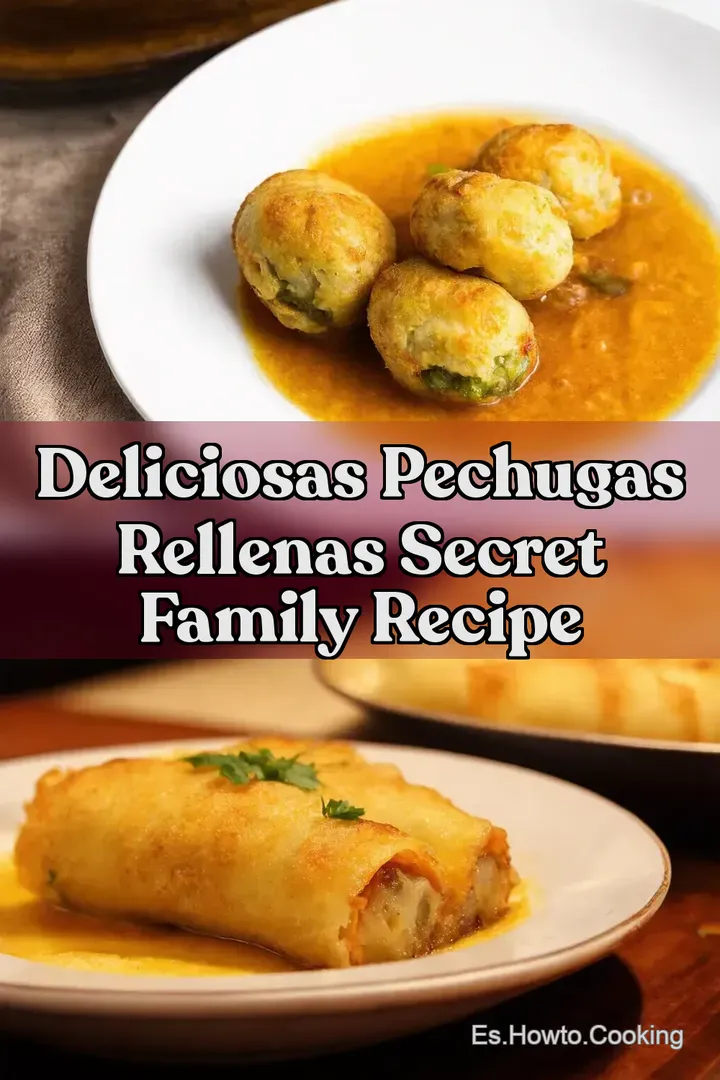 Deliciosas Pechugas Rellenas Secret Family Recipe