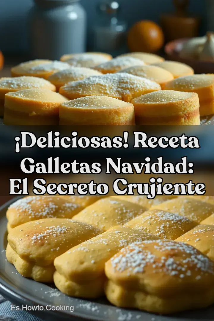 &iexcl;Deliciosas! Receta Galletas Navidad: El Secreto Crujiente