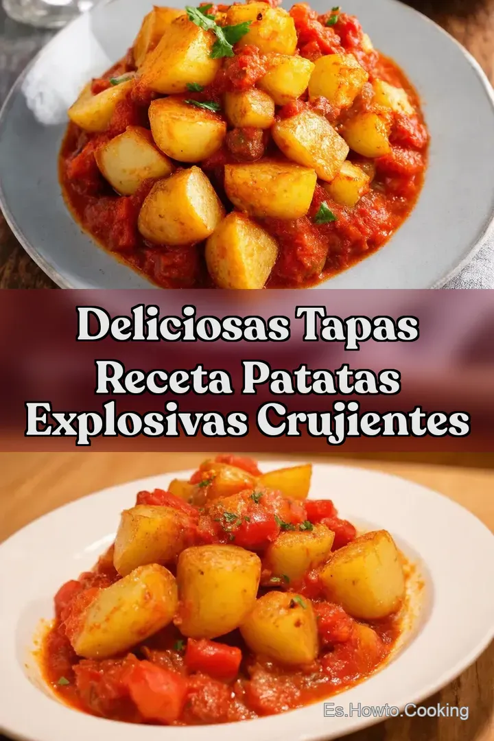 Deliciosas Tapas Receta Patatas Explosivas Crujientes