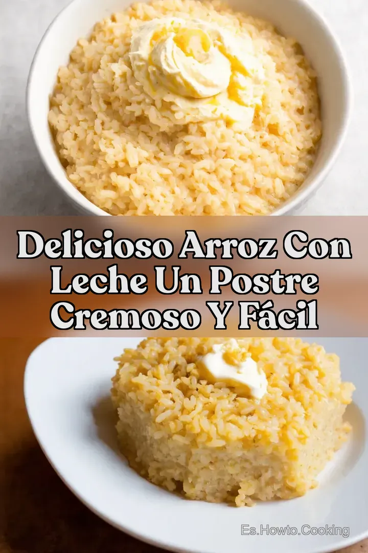 Delicioso Arroz con Leche Un Postre Cremoso y F&aacute;cil