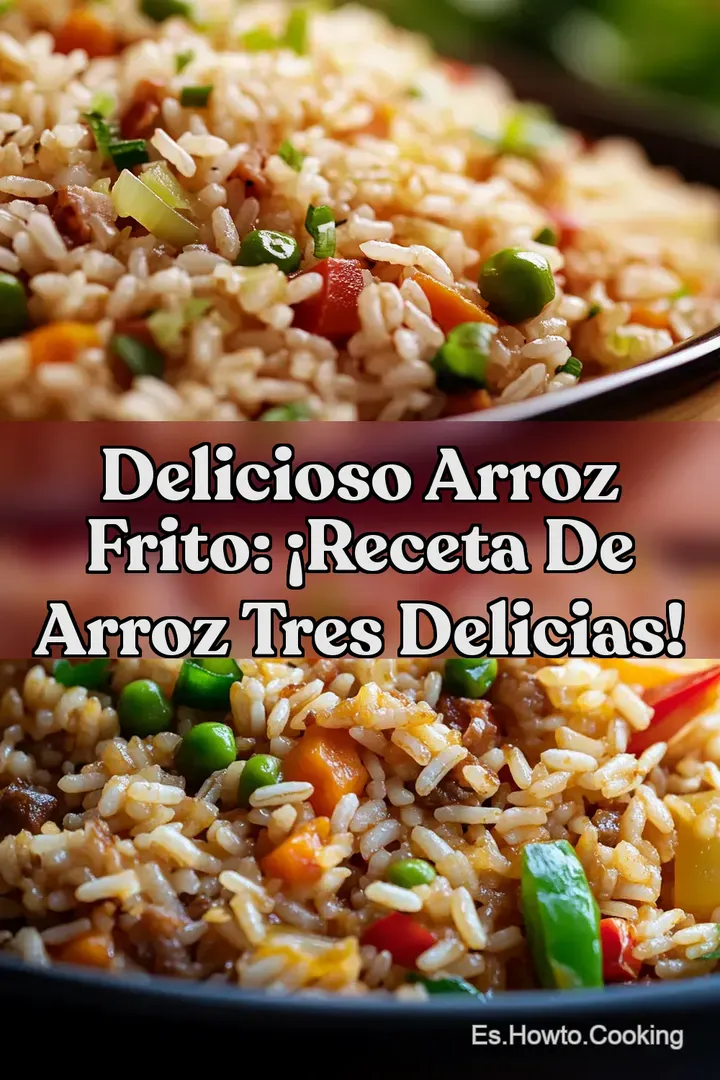 Delicioso Arroz Frito: &iexcl;Receta de Arroz Tres Delicias!