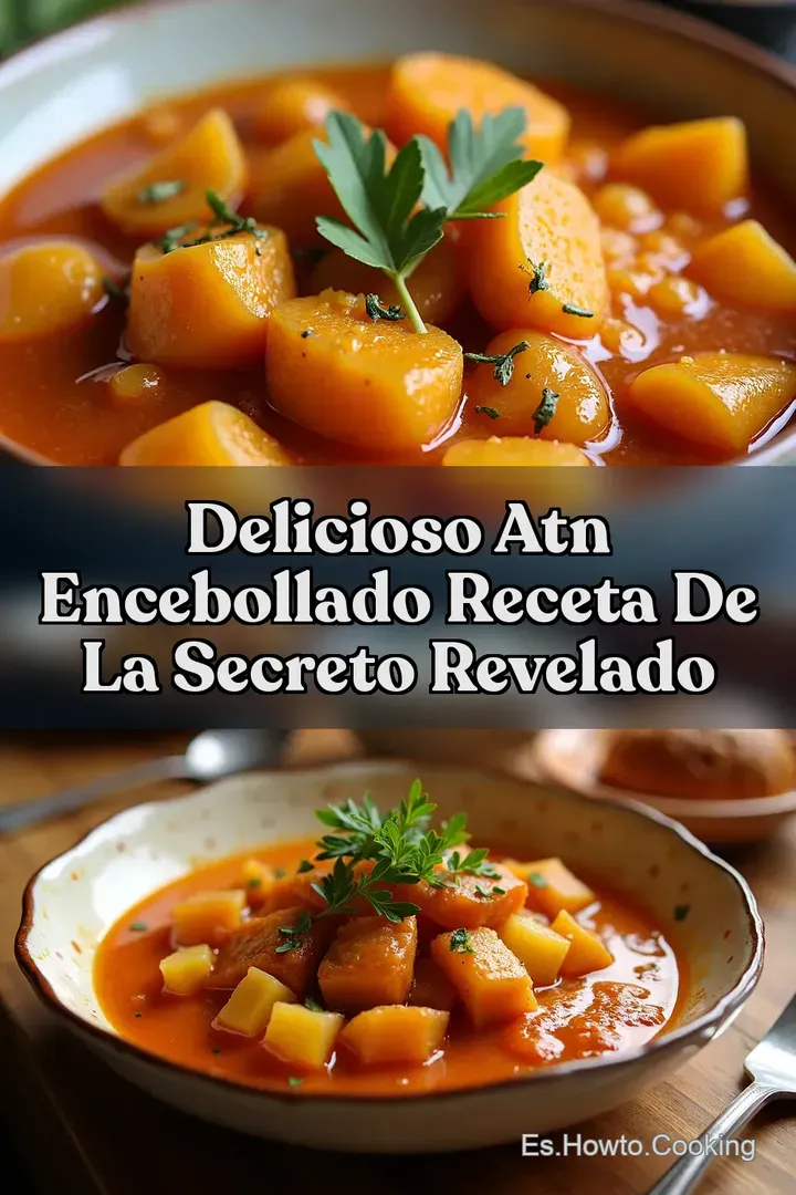 Delicioso Atn Encebollado Receta de la Secreto Revelado