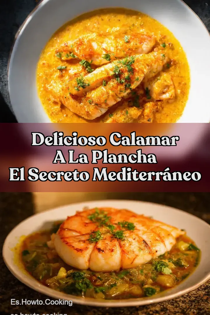 Delicioso Calamar a la Plancha El Secreto Mediterr&aacute;neo
