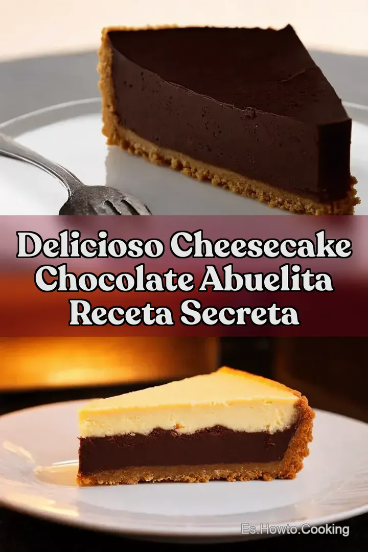 Delicioso Cheesecake Chocolate Abuelita Receta Secreta