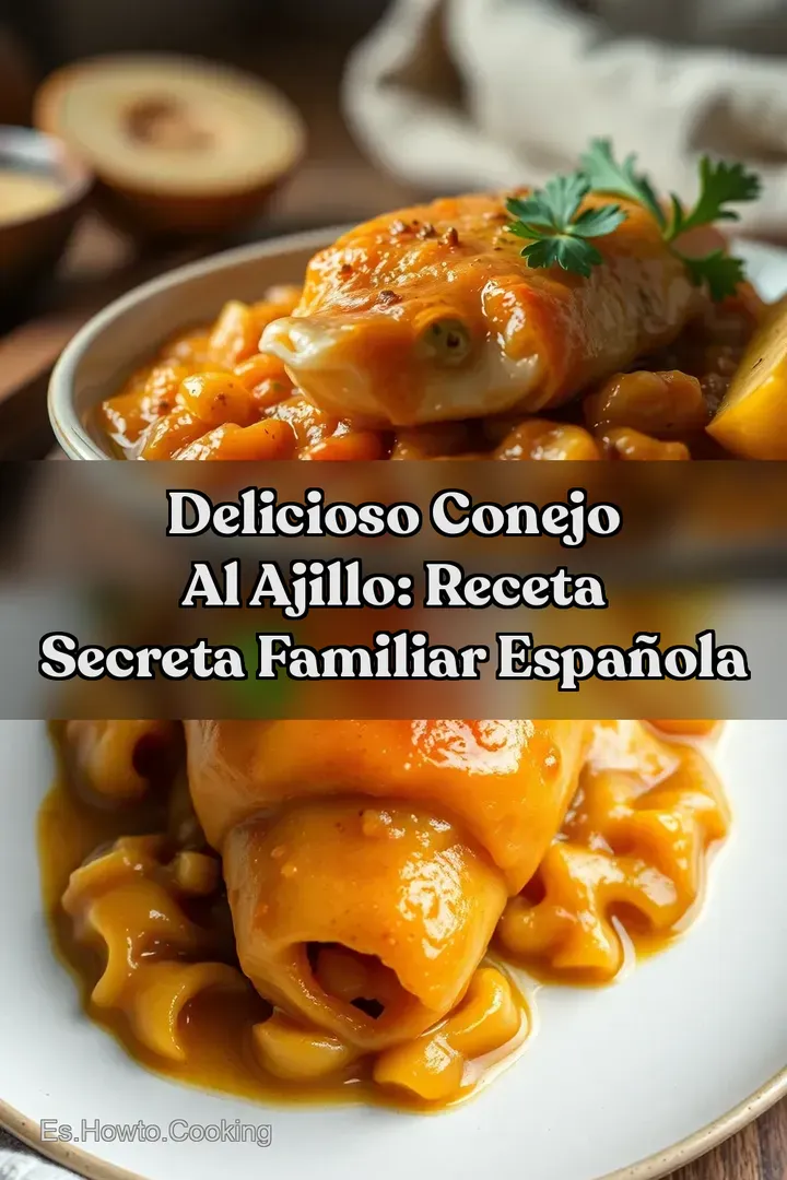 Delicioso Conejo Al Ajillo: Receta Secreta Familiar Espa&ntilde;ola