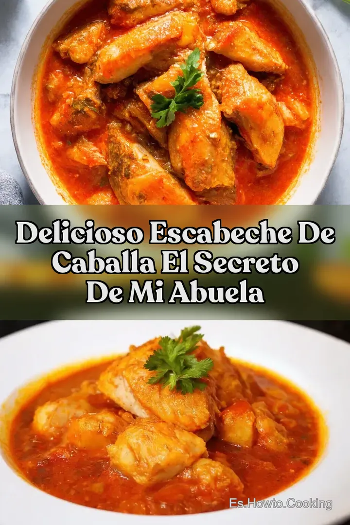 Delicioso Escabeche de Caballa El Secreto de mi Abuela