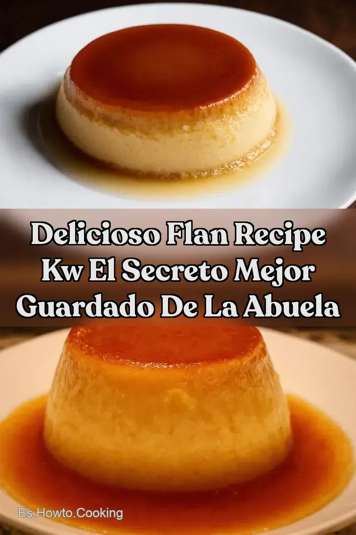 Delicioso Flan Recipe kw El Secreto Mejor Guardado de la Abuela