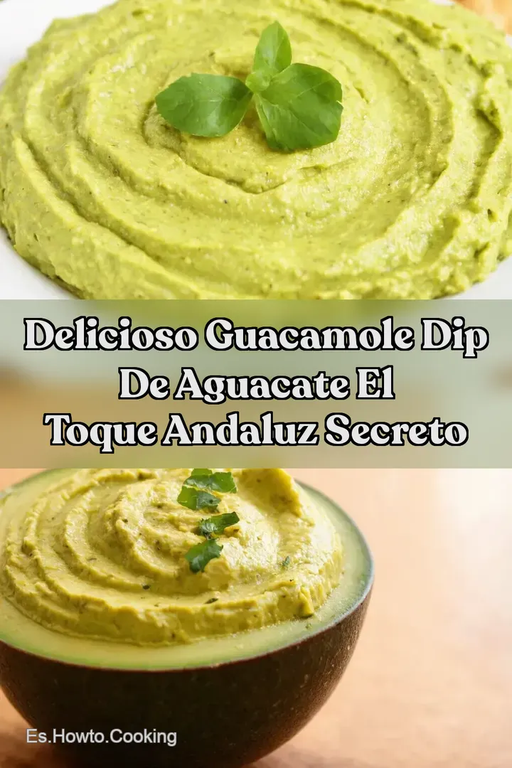 Delicioso Guacamole Dip De Aguacate El Toque Andaluz Secreto