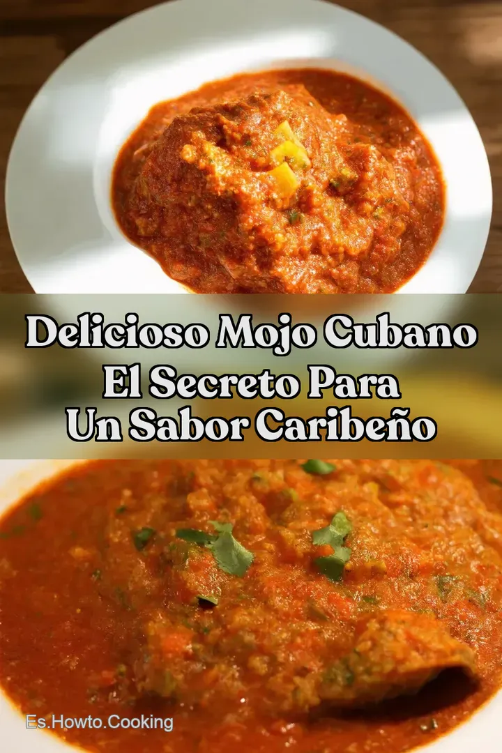 Delicioso Mojo Cubano El Secreto para un Sabor Caribe&ntilde;o