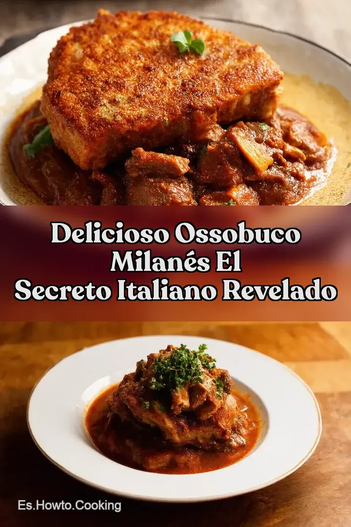 Delicioso Ossobuco Milan&eacute;s El Secreto Italiano revelado