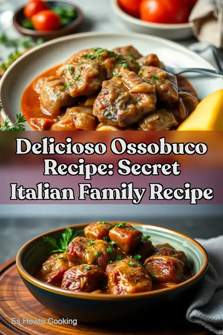 Delicioso Ossobuco Recipe: Secret Italian Family Recipe