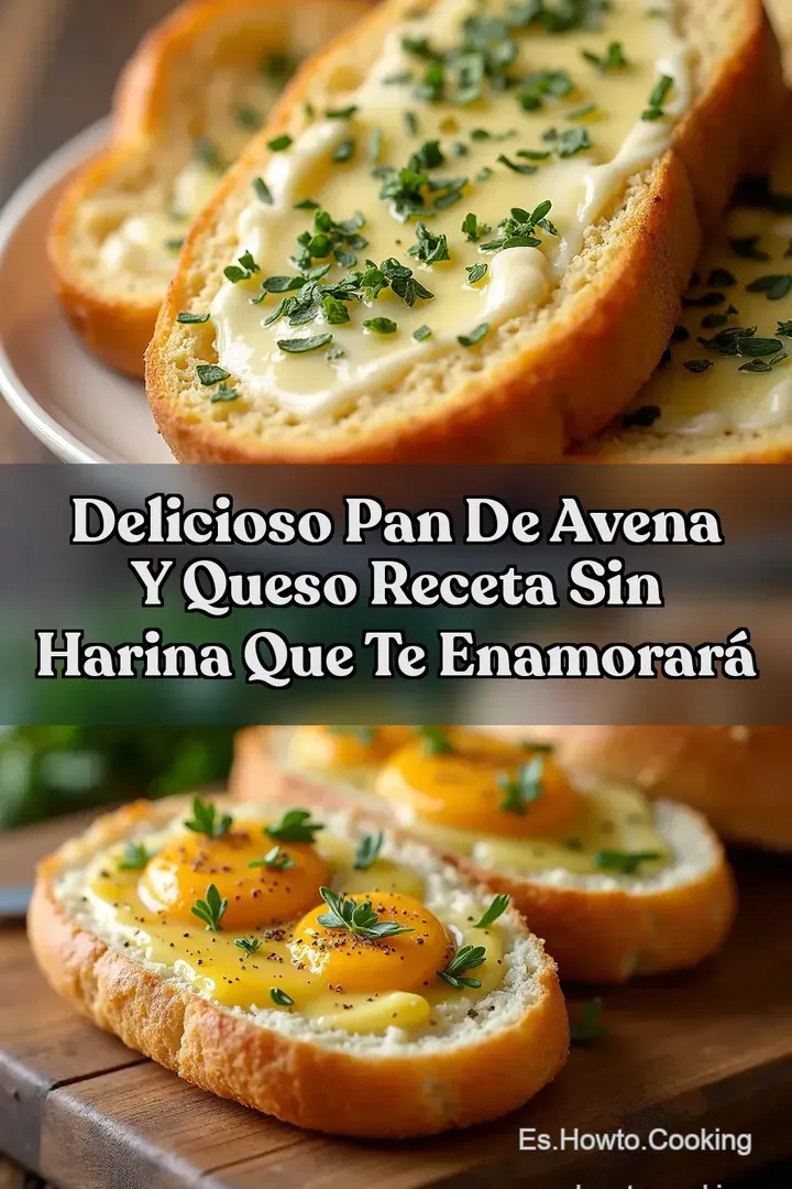 Delicioso Pan de Avena y Queso Receta Sin Harina Que Te Enamorar&aacute;