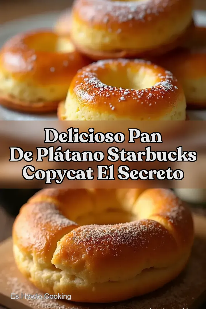 Delicioso Pan de Pl&aacute;tano Starbucks Copycat El Secreto